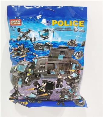 Mini and versatile special police series 505PCS   ITEM NO.： W046288