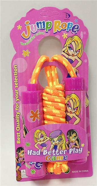 Barbie Girl Sticker Handle Jump Rope   ITEM NO.： W041408