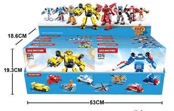 Transformers building blocks (set of 8)   ITEM NO.： W045266