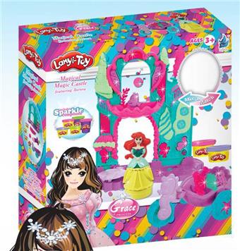 Princess Castle Carriage Clay Set   ITEM NO.： W053717