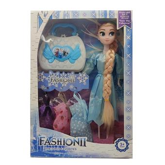 11.5-inch live action hand Frozen Barbie with handbag and hanging accessories   ITEM NO.： W055502