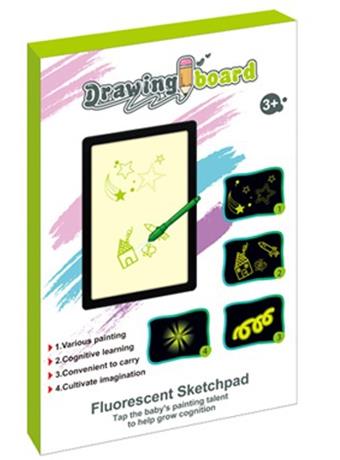 DrawWithLightFun luminous writing board fluorescent drawing board (plastic frame)   ITEM NO.： W056823