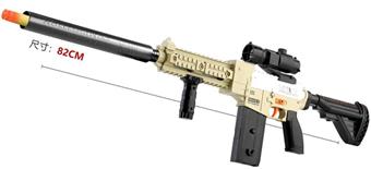 M416 Sand colored Electric Repeating Soft Bullet Gun   ITEM NO.： W064866