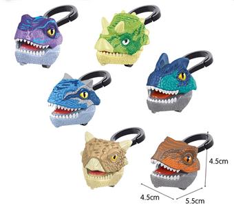 Bite your hand, regain power, dinosaur car keychain   ITEM NO.： W048944