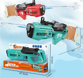 Water gun (rechargeable version) UV printing plate in red   ITEM NO.： W068086