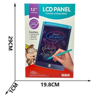 LCD handwriting board 12 inches   ITEM NO.： W057094