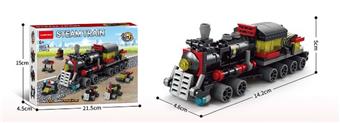 Train Six in One 118PCS   ITEM NO.： W045167