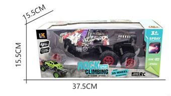 1: 16 Six way light spray six wheel pickup watermark climbing car   ITEM NO.： W060658