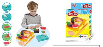 Sushi Set with Smart Fun Color Mud   ITEM NO.： W053440