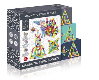 Early Education Magnetic Stick Deluxe Edition 98PCS   ITEM NO.： W047326