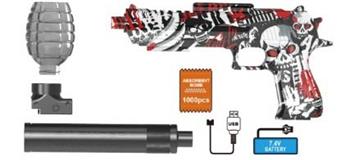Electric Desert Eagle Water Bullet Gun   ITEM NO.： W063631