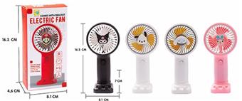 Kuromi portable fan with base   ITEM NO.： W042091
