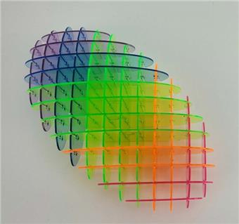 Decompression Color Elastic Mesh Stretch Toy (12 pieces/display box)   ITEM NO.： W041519