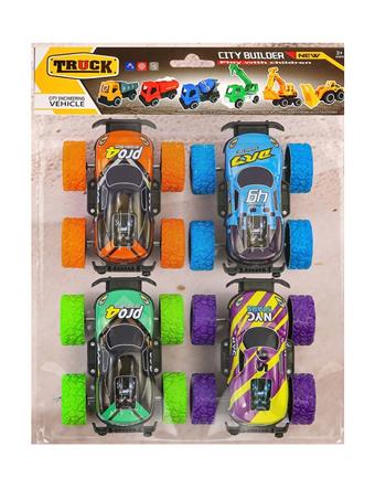 Dual inertia off-road tin car   ITEM NO.： W046983