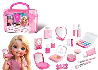 Simulated girl playing house (non smudging, no liquid) pink series   ITEM NO.： W058014