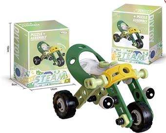 Soft rubber building block assembly vehicle   ITEM NO.： W042289
