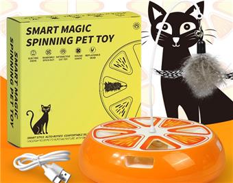Intelligent cat teasing machine fruit series charging model   ITEM NO.： W062191