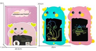 8.5-inch cartoon deer antler dinosaur color screen LCD electronic writing board drawing board graffiti drawing board handwriting board (CR2025 power pack * 1) monochrome clear installation   ITEM NO.： W056507