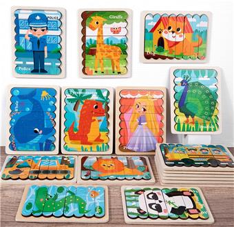 18 types of bar puzzles   ITEM NO.： W043965