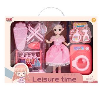 Puzzle Princess Girl Children's Clothing Designer Handmade Toy Creative DIY Small Appliances   ITEM NO.： W043289