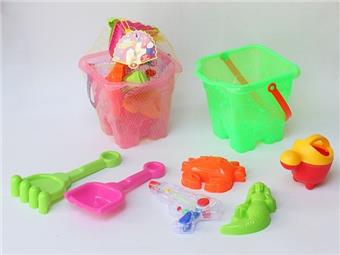Beach bucket+water gun (GCC)   ITEM NO.： W066807