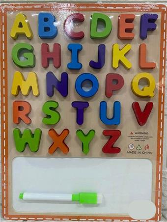Stereoscopic Alphabet Board with Pen   ITEM NO.： W056848