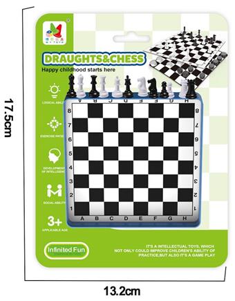 2-in-1 Chess   ITEM NO.： W055388
