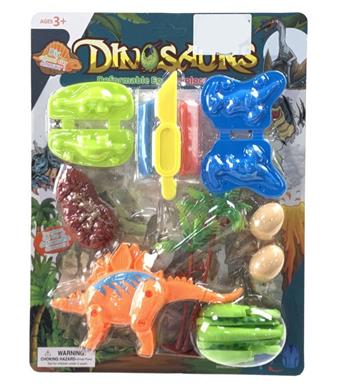 Transformed dinosaur egg and clay set   ITEM NO.： W052902