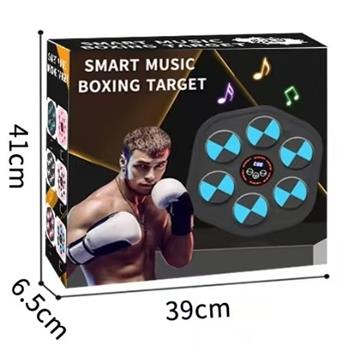 Cross border intelligent music boxing machine, boxing reaction target boxing practice machine, children's boxing home trainer   ITEM NO.： W062679