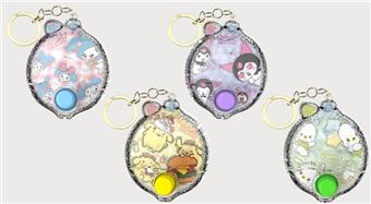 Sanrio Keychains (24PCS)   ITEM NO.： W048326