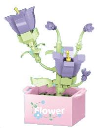 Blue Wind Chime 115PCS Low Price Impulse Edition - Micro Particle Building Blocks   ITEM NO.： W044655