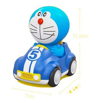 Four Wheel Dingdang Cat Pressure Car (10pcs)   ITEM NO.： W042175