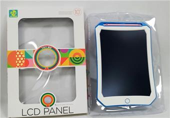 LCD writing board monochrome 10 inch (with vacuum sealed delivery battery, screwdriver, and pen)   ITEM NO.： W056575