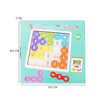 Wooden puzzle puzzle puzzle parent-child tabletop game   ITEM NO.： W049336