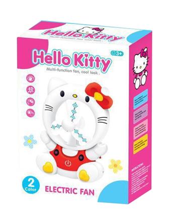 Electric KT touch fan (with USB charging cable)   ITEM NO.： W042122