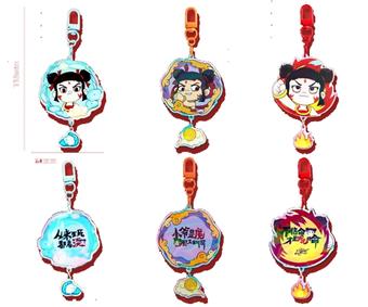 Nezha - Acrylic Keychain (Set of 24)   ITEM NO.： W048658