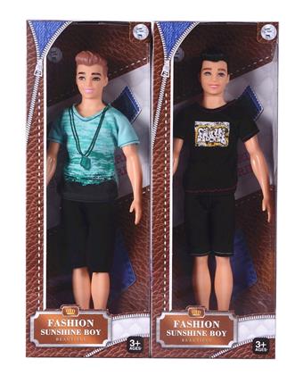 11 inch full body men's Barbie fashion set with 2 mixed styles   ITEM NO.： W055453