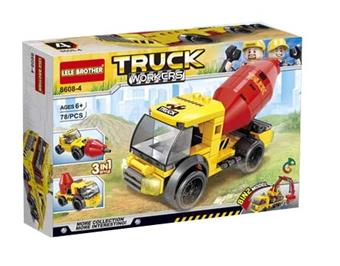 Engineering vehicle series color box   ITEM NO.： W046268
