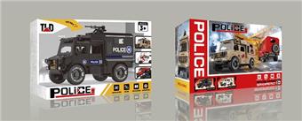 Inertial City Police Series - Special Police Vehicle (with lights and sound)   ITEM NO.： W047399