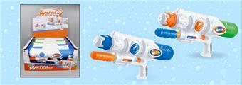 Inflatable water gun, manual water gun, toy beverage bottle water gun, summer water gun   ITEM NO.： W067099