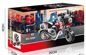 275PCS Building Blocks - Motorcycle Racing Series   ITEM NO.： W059968