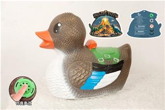 Rubber coated animal mount big brown duck (with call IC)   ITEM NO.： W046337