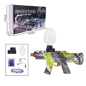 M416 Electric Water Bullet Gun (Green, Red, Blue)   ITEM NO.： W060479