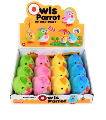 Two tone parrots (12PCS)   ITEM NO.： W062591