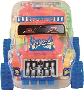 Mini tractor multi colored mixed weighing 90 grams (approximately 25pcs)   ITEM NO.： W045381