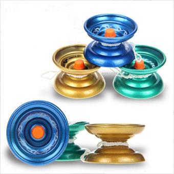 Novelty toy alloy yo yo yo yo yo line controlled toy   ITEM NO.： W047618