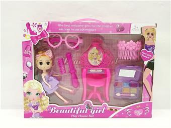 Barbie Accessories Doll Accessories Playhouse Girl Makeup   ITEM NO.： W060284