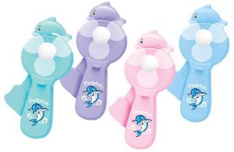 Happy Dolphin Hand Pressure Fan   ITEM NO.： W042239