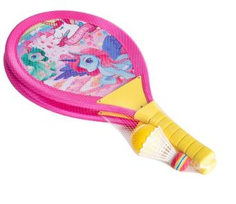 21 inch fabric tennis racket (unicorn theme)   ITEM NO.： W043211
