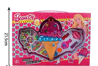 Fashion Barbie Ice Cream Double layer Beads+Cosmetics   ITEM NO.： W058166